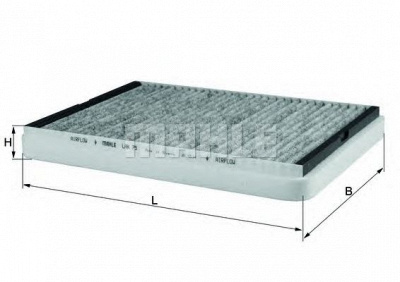 KNECHT lak75 -  Фильтр воздуха в салоне