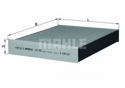 KNECHT lak855 -  Фильтр воздуха в салоне