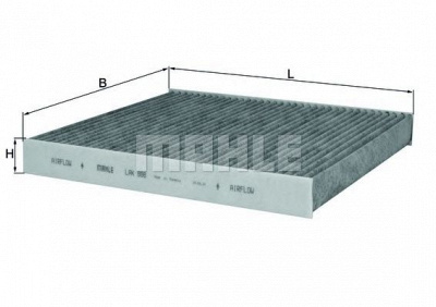KNECHT lak888 -  ФИЛЬТР САЛОНА A3 ХЭТЧБЕК III 1.4 TFSI , 1.8 TFSI ,