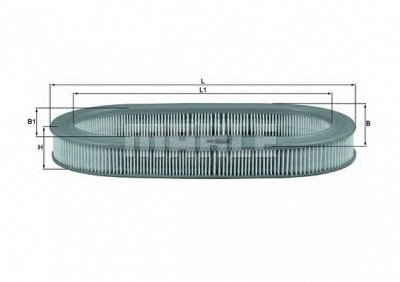 KNECHT lx1042 -  Воздушный фильтр