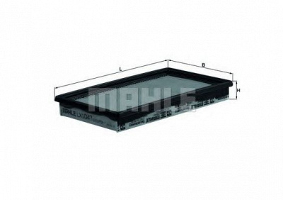 KNECHT lx1047 -  Воздушный фильтр