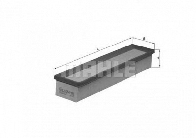 KNECHT lx1258 -  Воздушный фильтр