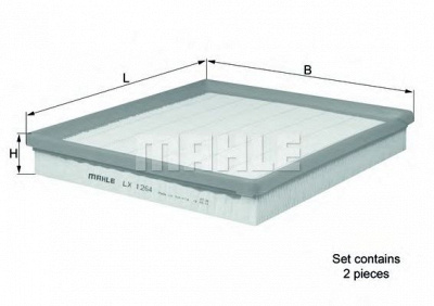 KNECHT lx1264s -  Воздушный фильтр