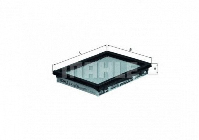 KNECHT lx1266 -  Воздушный фильтр