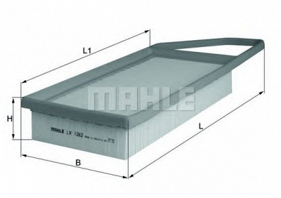 KNECHT lx1282 -  Воздушный фильтр