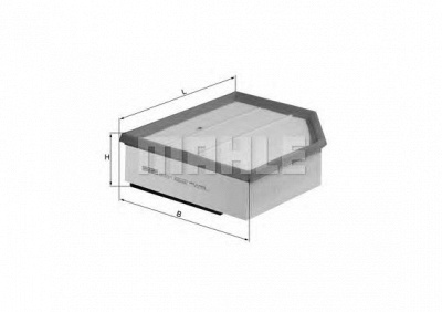 KNECHT lx12891 -  Воздушный фильтр