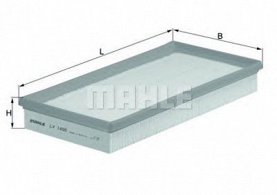 KNECHT lx1455 -  Воздушный фильтр