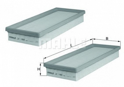 KNECHT lx1466s -  Воздушный фильтр