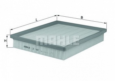 KNECHT lx1467 -  Воздушный фильтр