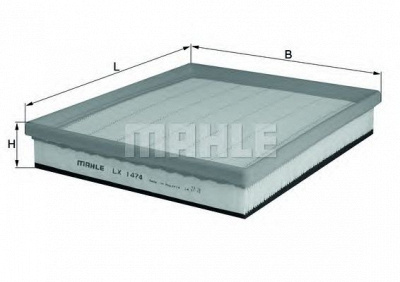 KNECHT lx1474 -  Воздушный фильтр