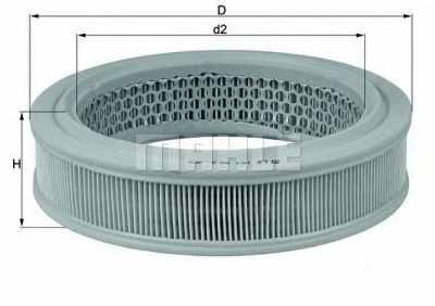 KNECHT lx157 -  Воздушный фильтр