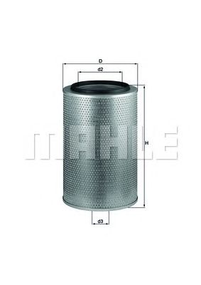 KNECHT lx1606 -  Воздушный фильтр