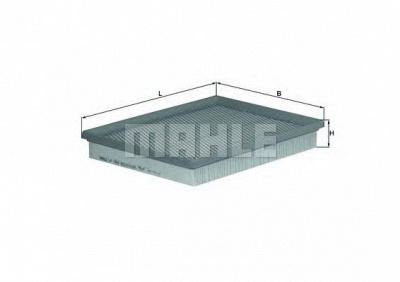 KNECHT lx1662 -  Воздушный фильтр