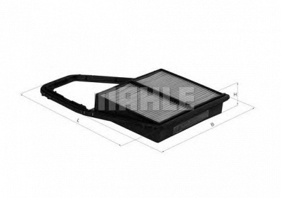 KNECHT lx1689 -  Воздушный фильтр