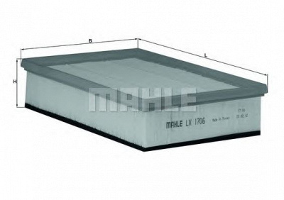 KNECHT lx1706 -  Воздушный фильтр