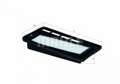 KNECHT lx1743 -  Воздушный фильтр