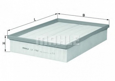 KNECHT lx1764 -  Воздушный фильтр