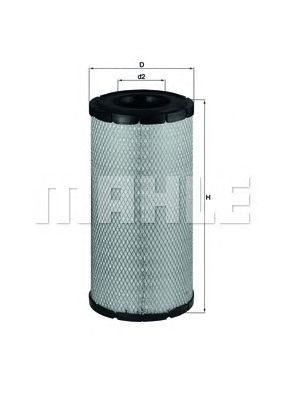KNECHT lx1775 -  Воздушный фильтр