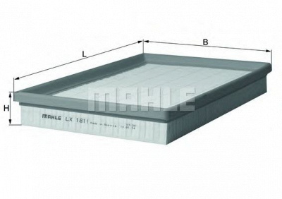 KNECHT lx1811 -  Воздушный фильтр