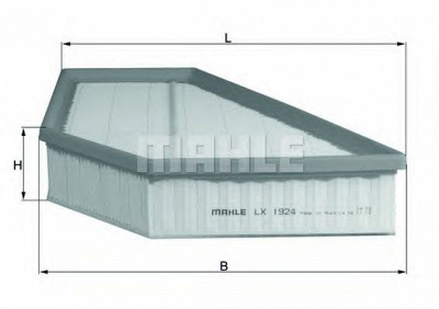 KNECHT lx1924 -  Воздушный фильтр
