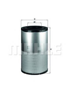 KNECHT lx2007 -  Воздушный фильтр