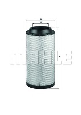 KNECHT lx2020 -  Воздушный фильтр