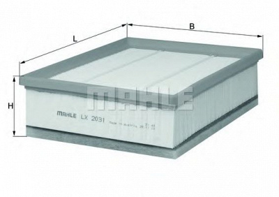 KNECHT lx2031 -  Воздушный фильтр