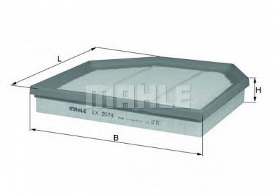 KNECHT lx2074 -  Воздушный фильтр