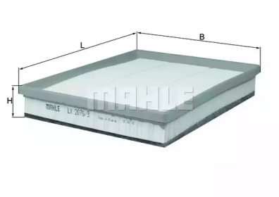 KNECHT lx20763 -  Фильтр воздушный