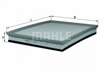 KNECHT lx2080 -  Воздушный фильтр