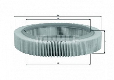 KNECHT lx209 -  Воздушный фильтр