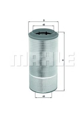 KNECHT lx2109 -  Воздушный фильтр