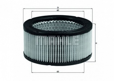 KNECHT lx213 -  Воздушный фильтр