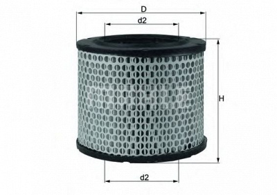 KNECHT lx224 -  Воздушный фильтр