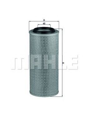 KNECHT lx2635 -  Воздушный фильтр