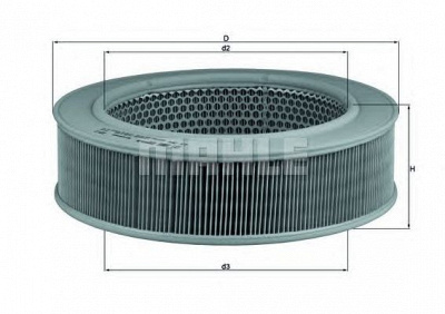 KNECHT lx264 -  Воздушный фильтр
