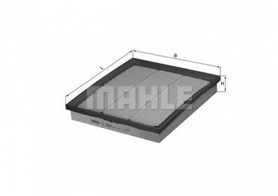 KNECHT lx2683 -  Воздушный фильтр