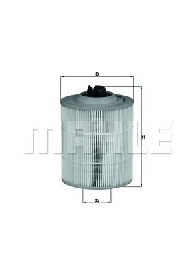 KNECHT lx2685 -  Воздушный фильтр