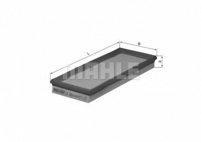 KNECHT lx285 -  Воздушный фильтр
