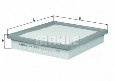 KNECHT lx2870 -  Воздушный фильтр