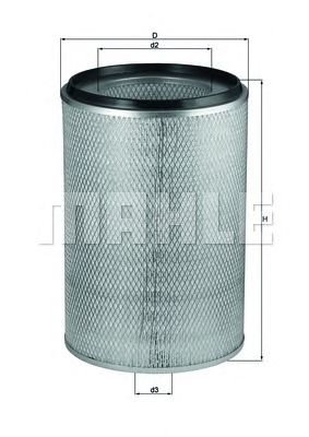 KNECHT lx29 -  Воздушный фильтр