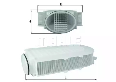 KNECHT lx29911 -  Фильтр воздушный
