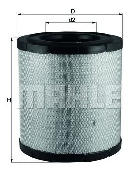 KNECHT lx3054 -  Воздушный фильтр