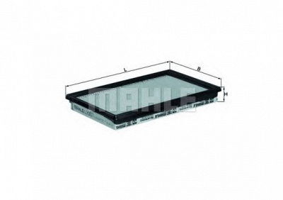KNECHT lx307 -  Воздушный фильтр