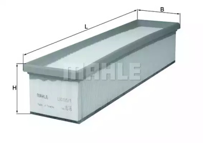 KNECHT lx31051 -  Воздушный фильтр