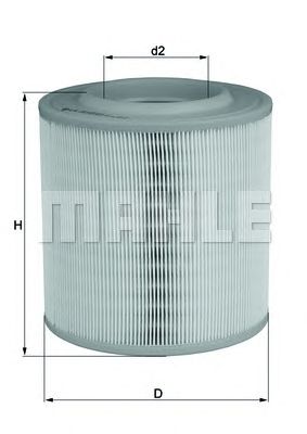 KNECHT lx3143 -  Воздушный фильтр