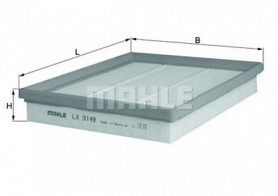 KNECHT lx3149 -  Воздушный фильтр