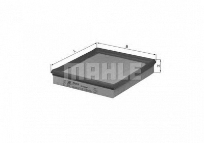 KNECHT lx316 -  Воздушный фильтр