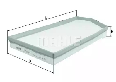 KNECHT lx318811 -  Воздушный фильтр