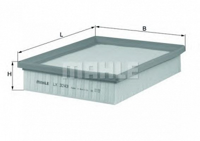 KNECHT lx3243 -  Воздушный фильтр